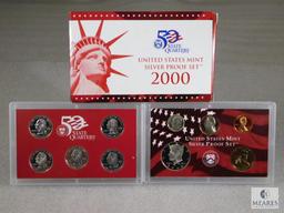 2000 US Mint Silver Proof Coin Set