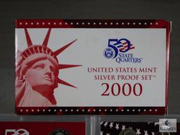 2000 US Mint Silver Proof Coin Set