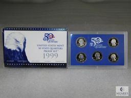 1999 US Mint 50-State Quarters Proof Coin Set