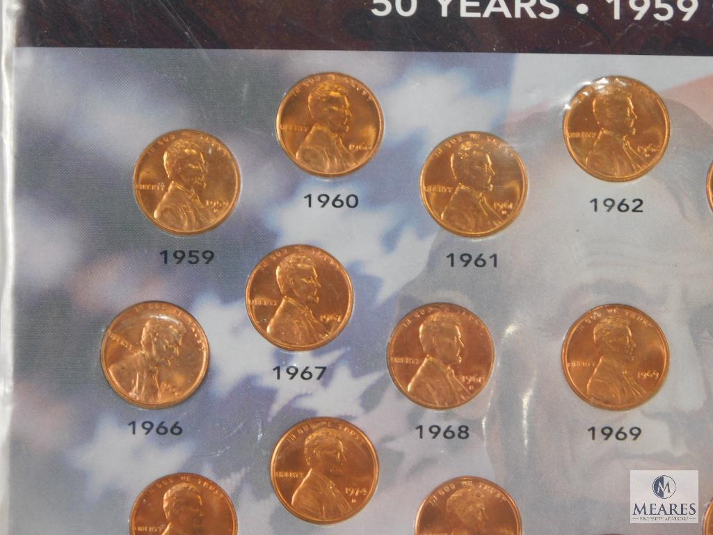 Complete Lincoln Memorial Penny Collection: 1959 to 2008