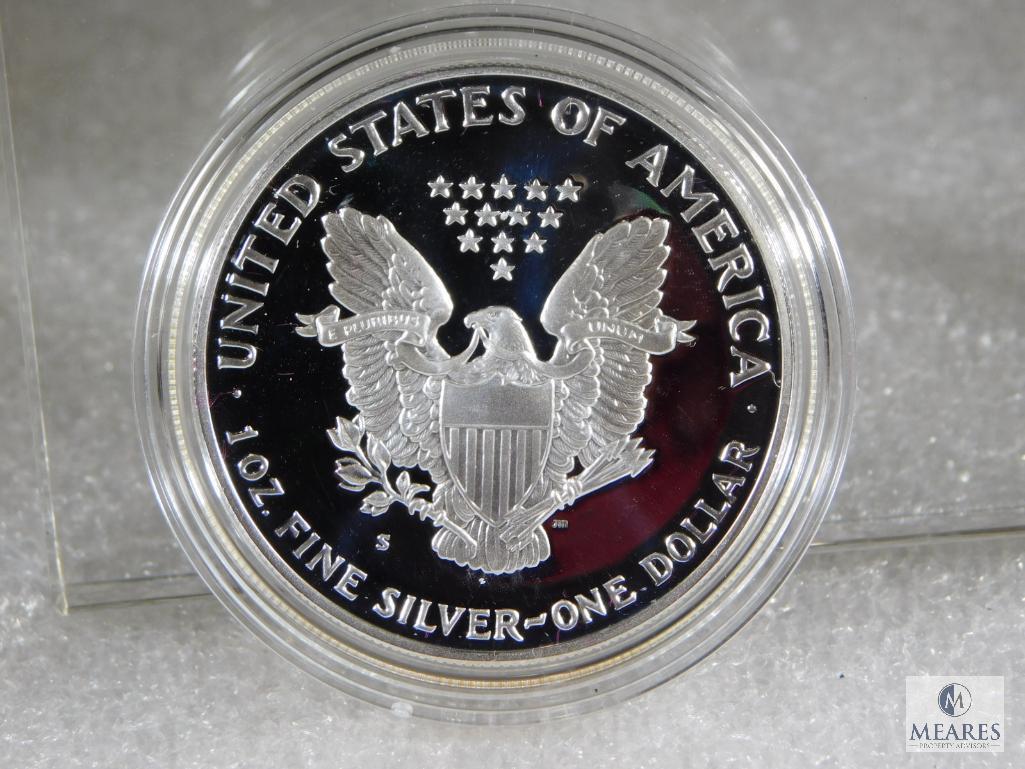 1990 US Mint Silver Eagle One-Dollar Proof Coin