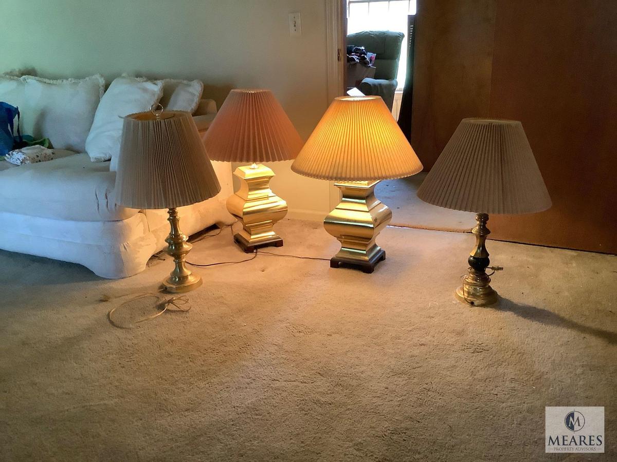 Lot of Four Lamps