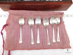 55-piece Set of Gotham Sterling Silver Flatware in Tarnish-proof Storage Box