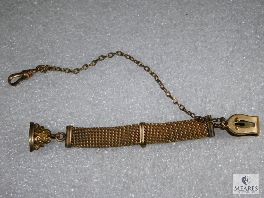 Antigue Victorian Watch Fob - Gold Plated