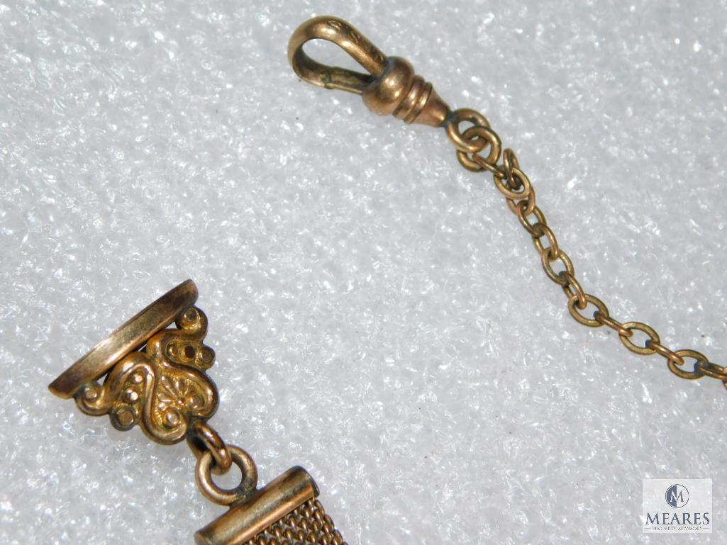 Antigue Victorian Watch Fob - Gold Plated