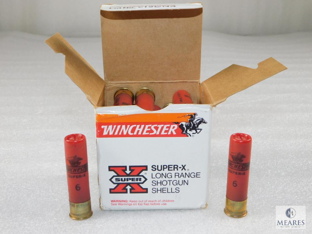 25 Rounds Winchester Super X Long Range 28 Gauge 1 oz #6 Shot Shells