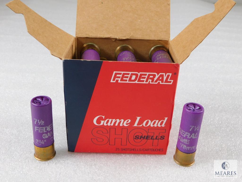 25 Rounds Federal 16 Gauge 1 oz 7-1/2 Shot Shells