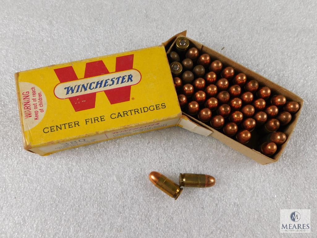 50 Rounds Winchester .380 Auto 95 Grain Full Metal Case Ammo