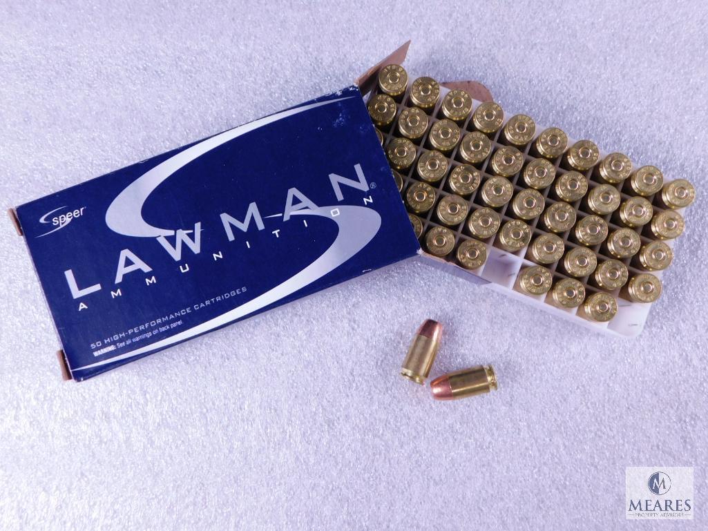 50 Rounds Speer Lawman Ammunition 45 GAP 200 Grain TMJ