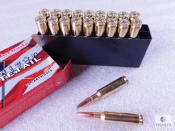 20 Rounds Hornady 6.5 Creedmoor Ammo. 129 Grain SP