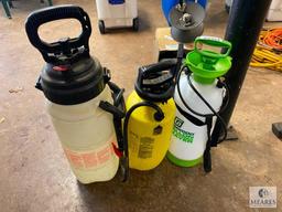 Group of FOUR Pressurized Spray Bottles (PICKUP ONLY)