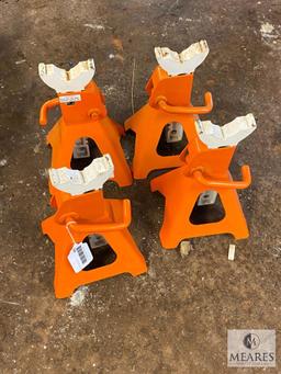 Group of FOUR Heavy Duty Jack Stands - 3-ton Each (PICKUP ONLY)