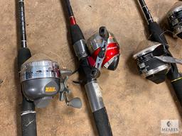 LARGE LOT of Fishing Rods and Reels, Nets and Small Tackle Box (PICKUP ONLY)