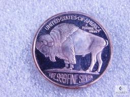 2005 Buffalo Nickel 1 oz. .999 Fine Silver
