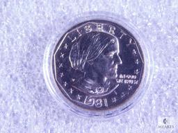 1971 Ike Dollar in Display Holder