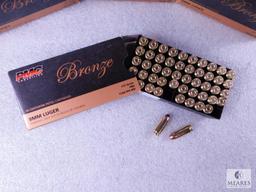 250 Rounds PMC 9mm Ammo 115 Grain FMJ
