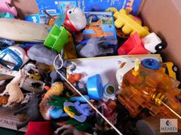 Large Lot of Assorted Childrens Toys & Books