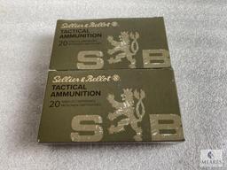 40 Rounds Sellier and Bellot 6.5 Creedmoor Ammunition 140 Grain FMJBT