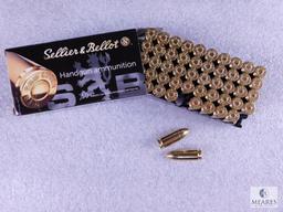 200 Rounds Sellier & Bellot 9mm Luger 124 Grain FMJ Ammo