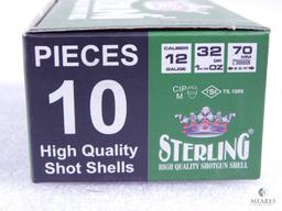 10 Rounds Sterling 12 Gauge Slug Shotshells 2-3/4" Big Game Series