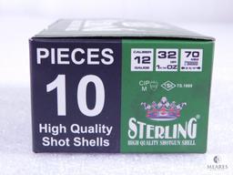 10 Rounds Sterling 12 Gauge Slug Shotshells 2-3/4" Big Game Series