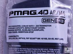 New Magpul PMAG 40 AR/M4 40 Round Magazine 5.56 / .223 REM