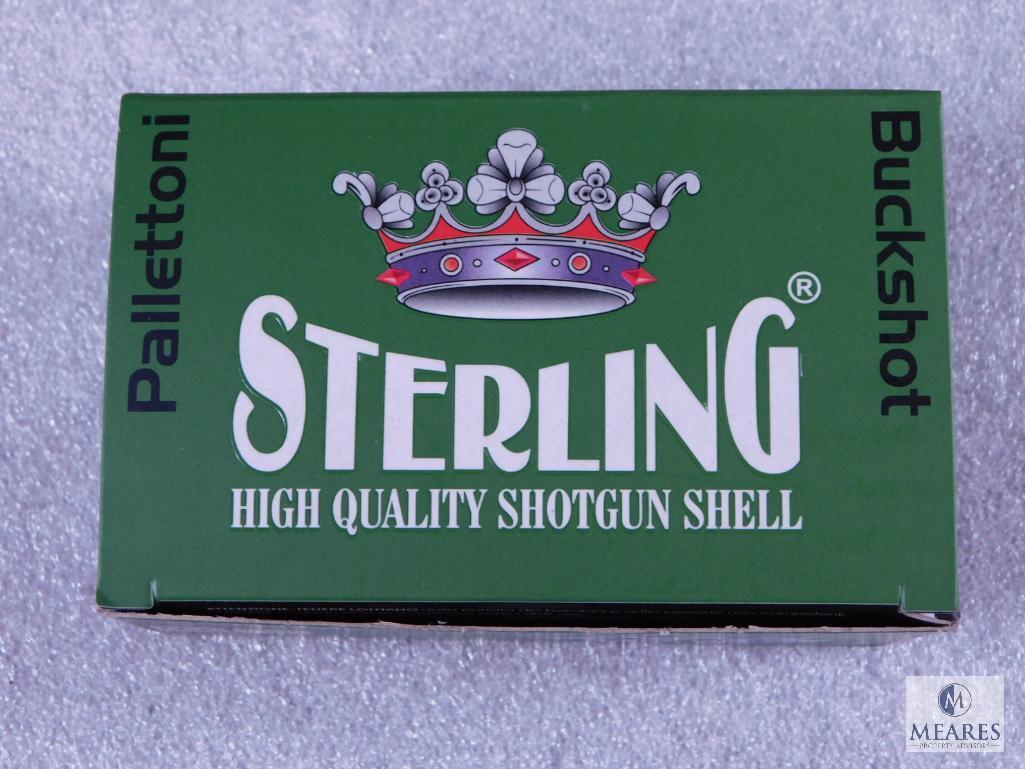 CASE 200 Rounds Sterling 12 Gauge Buckshot 2-3/4" Shotgun Shells 1-3/16 oz