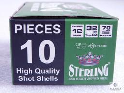 10 Rounds Sterling 12 Gauge Slug Shotshells 2-3/4" Big Game Series