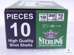 10 Rounds Sterling 12 Gauge Slug Shotshells 2-3/4" Big Game Series