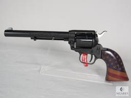 New Heritage Golden American Flag Rough Rider .22 LR Revolver