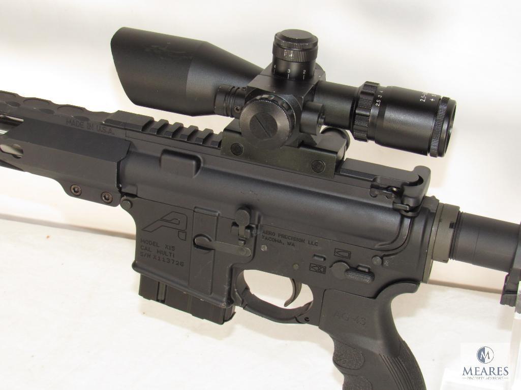 Aero Precision X15 AR-15 Style 6.5 Grendel Semi-Auto Rifle with Accessories