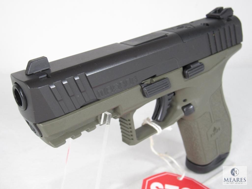 New IWI Masada OD Green 9mm Luger Semi-Auto Pistol