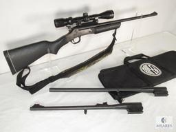 Rossi Trifecta Break Action Single Shot Rifle w/ 3 Barrels .243 WIN, 20 Gauge, .22 LR