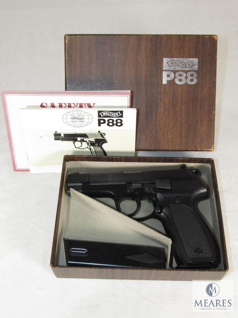 Walther P88 Standard 9mm Semi-Auto Pistol Like New with Box!