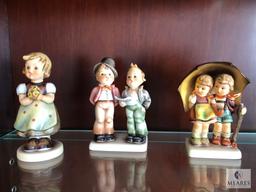 Lot of 3 M.J. Hummel Goebel Porcelain Children Figurines