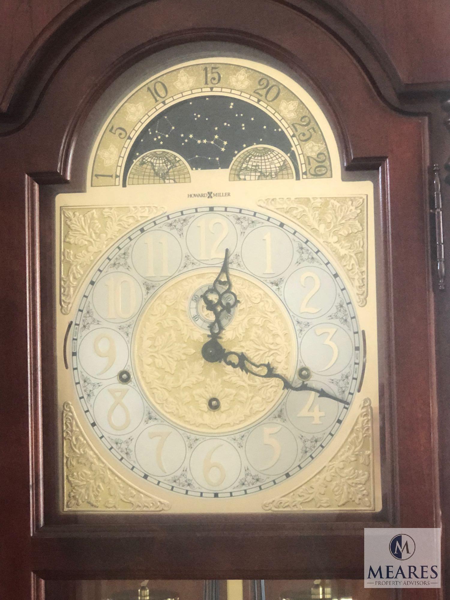 Beautiful Howard Miller Grandfather Floor Clock