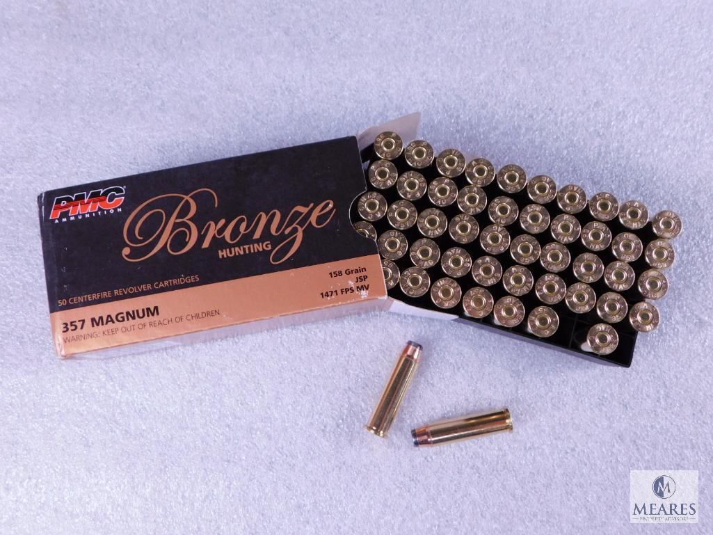 50 Rounds PMC .357 Magnum Ammo 158 Grain Jacketed Soft Point