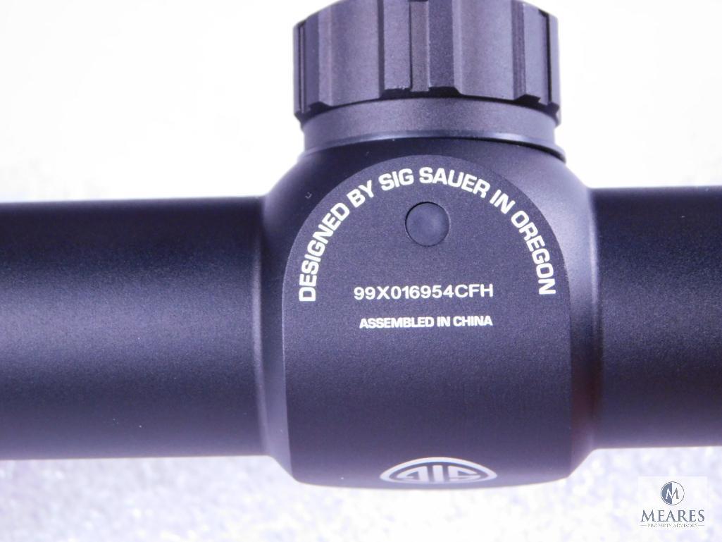 New Sig Sauer 3-9x50mm Rifle Scope matte Finish, 1" Tube BDC Reticle