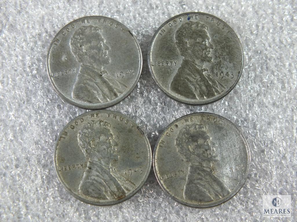 10-1943 WWII Steel Cents - Higher Grades