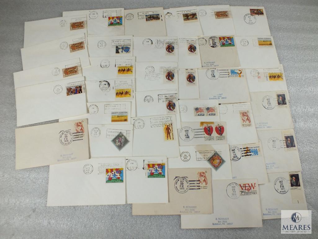 Many 1st Day Covers Including 25th Anniversary of Air Force, Christening of US Ships
