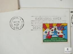 Many 1st Day Covers Including 25th Anniversary of Air Force, Christening of US Ships