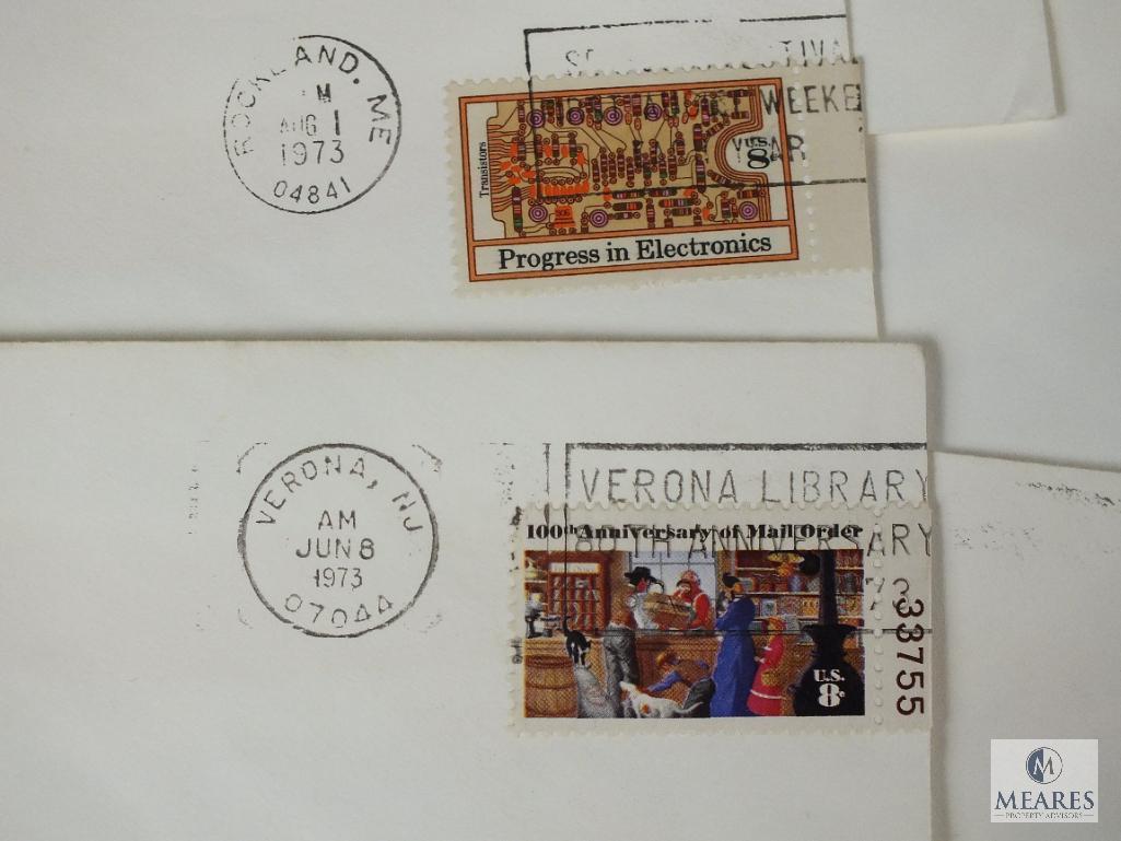 Many 1st Day Covers Including 25th Anniversary of Air Force, Christening of US Ships