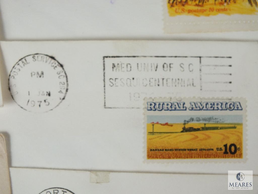 Many 1st Day Covers Including 25th Anniversary of Air Force, Christening of US Ships