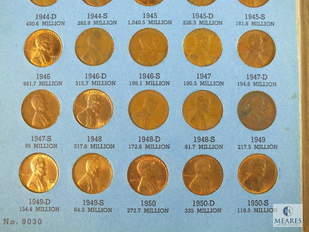 1941-971 Lincoln Cent Book - Complete With Mostly BU Includes 1943 P-D-S War Cents