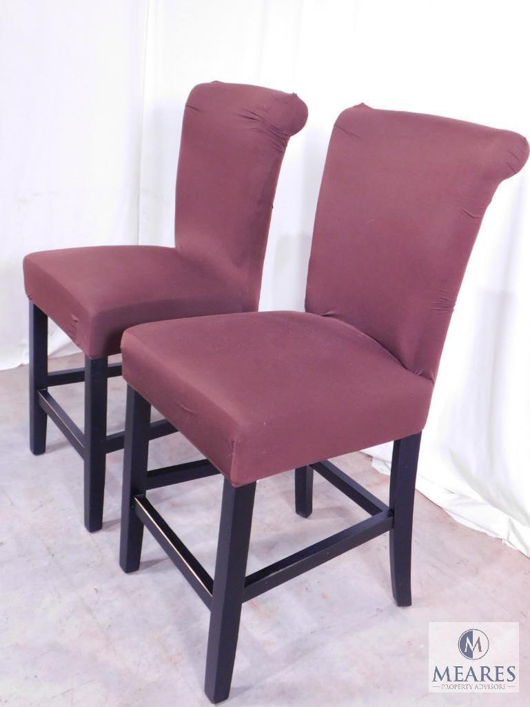 Group of Two Upright Occasional Stools