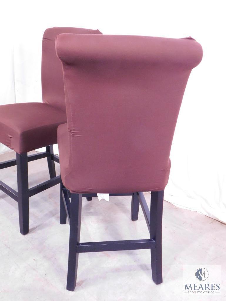 Group of Two Upright Occasional Stools