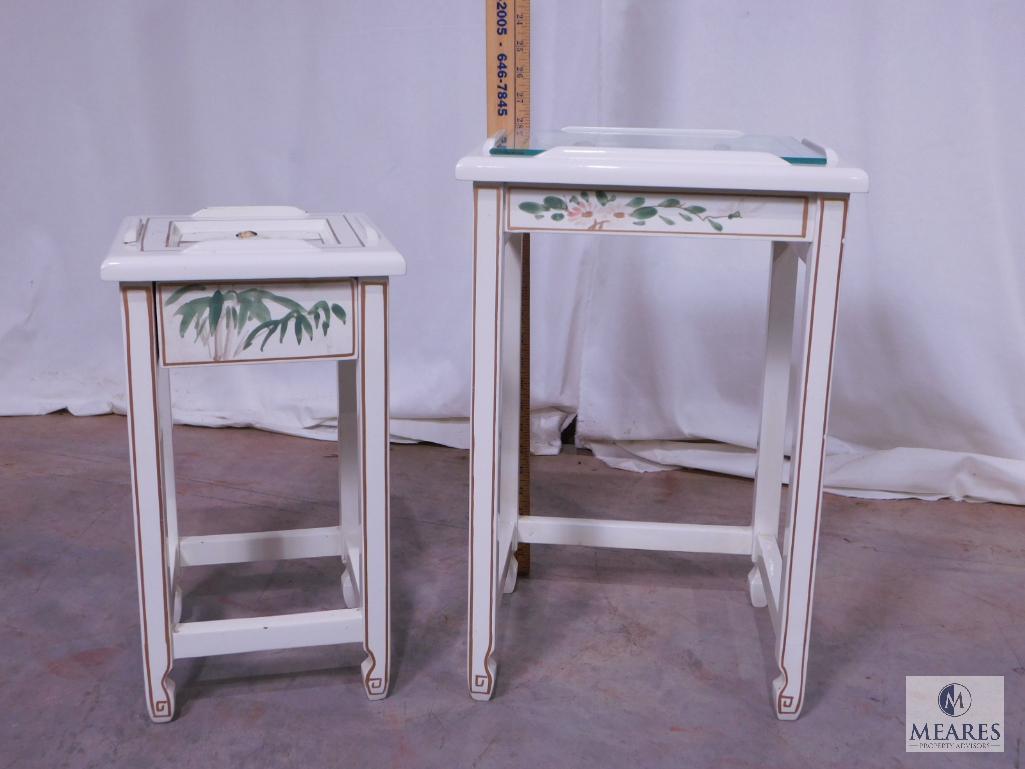 Set of Two Plant Stands