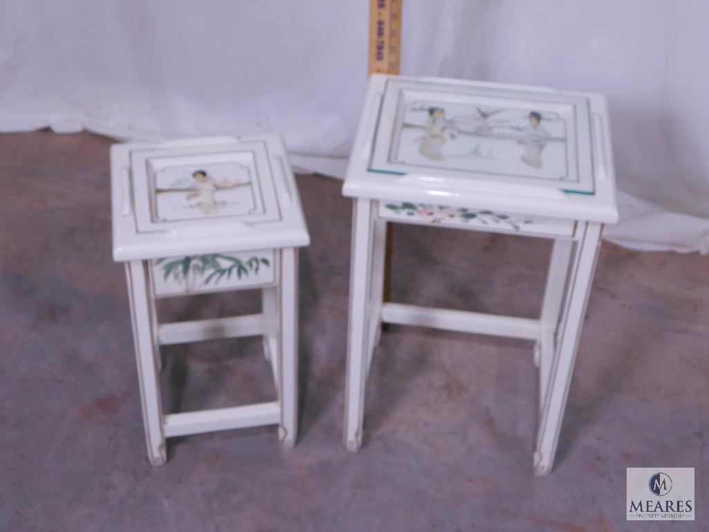 Set of Two Plant Stands