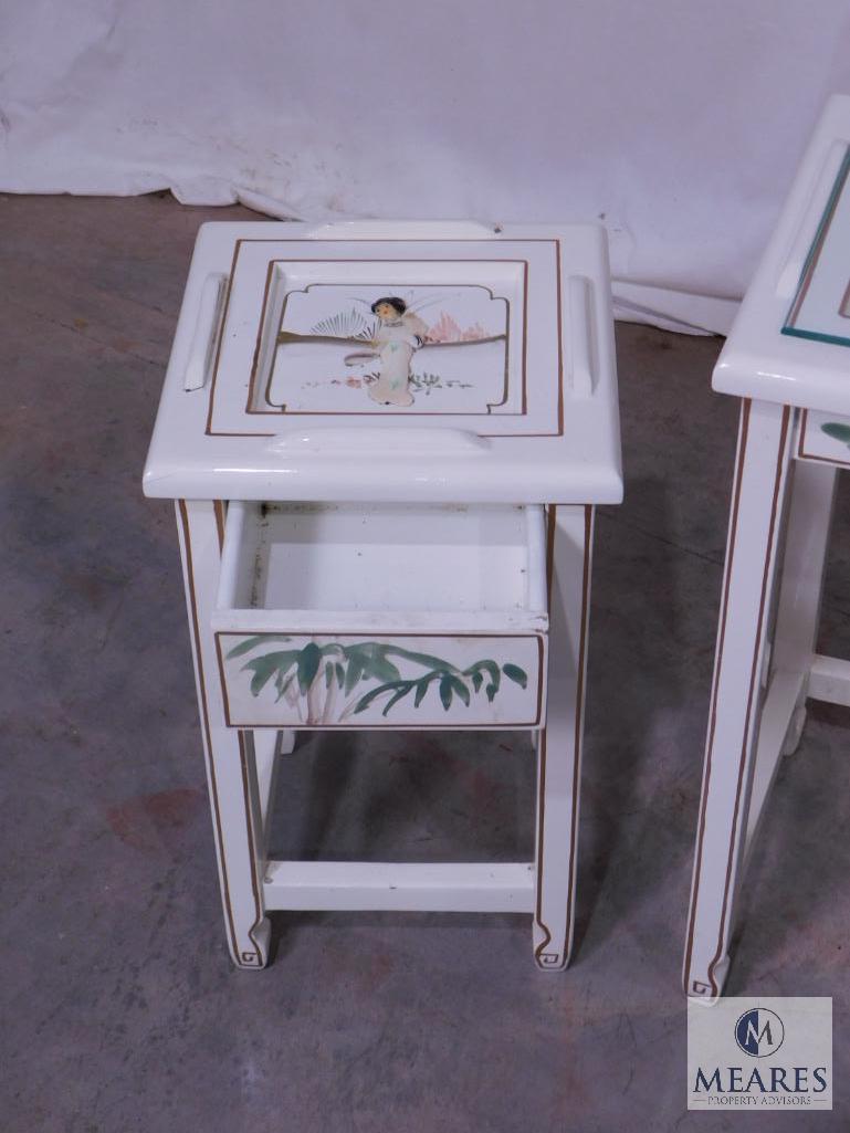 Set of Two Plant Stands