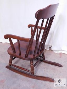 Wooden Childs Rocker